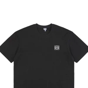 L Classic Anagram Embroidery T-shirt Black