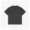 L Sleeve Logo Patch Embroidered T-shirt (Grey/Beige/Black)