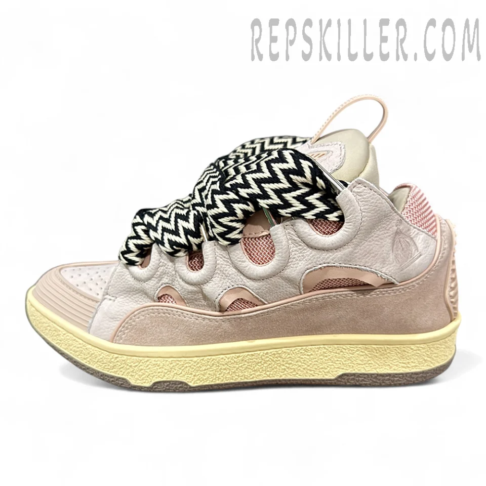Lanvin Curb Sneakers ‘Beige Pink’