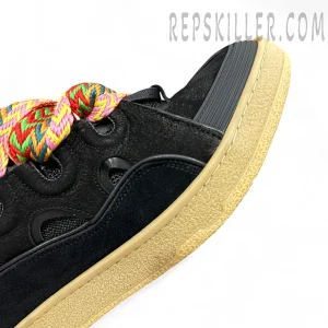 Lanvin Curb Sneakers ‘Black Multicolor Laces’3.jpg