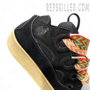Lanvin Curb Sneakers ‘Black Multicolor Laces’4.jpg