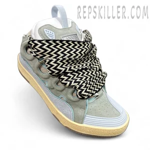 Lanvin Curb Sneakers ‘White Green’9.jpg