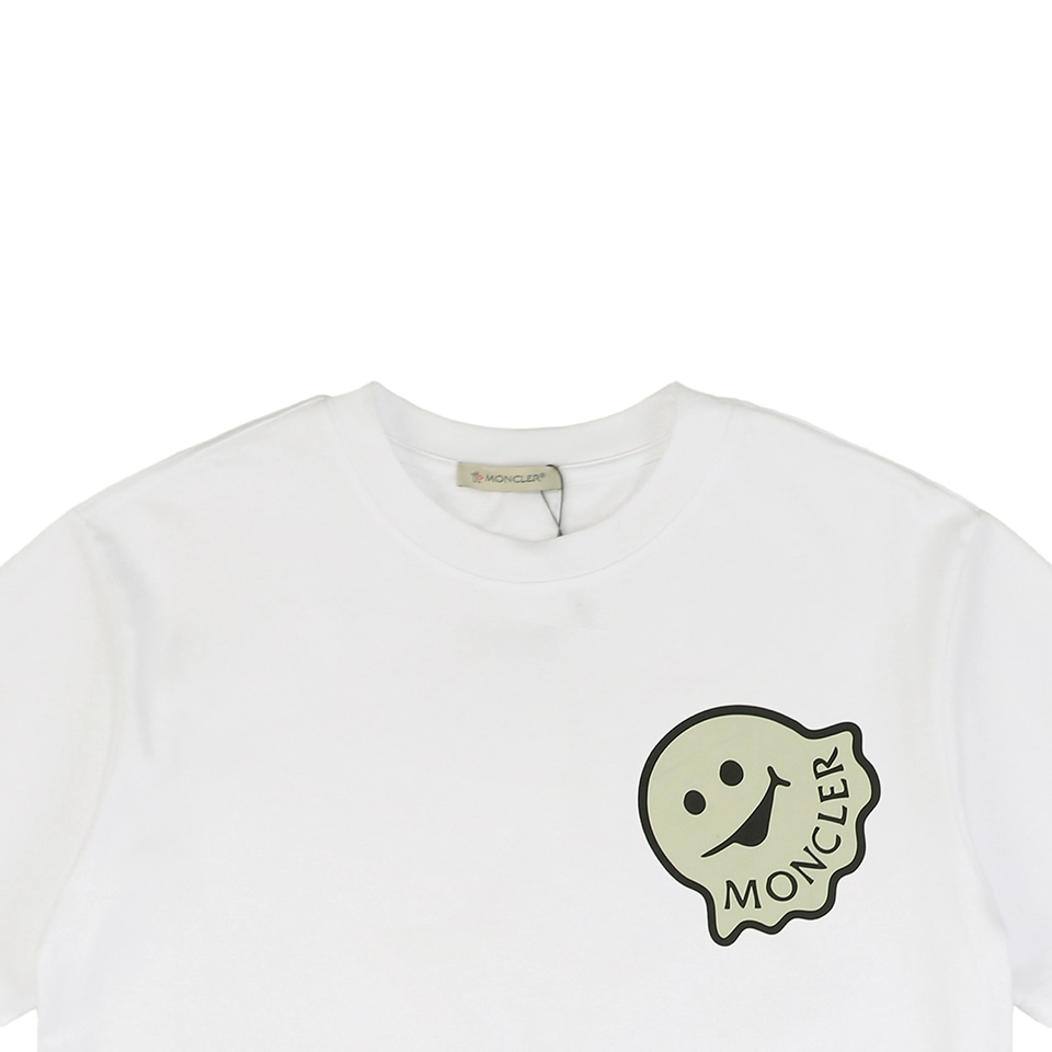 Mxxcler Ghost Patch Logo T-shirt White