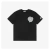 Mxxcler Ghost Patch Logo T-shirt (Black/White)