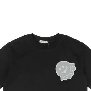 Mxxcler Ghost Patch Logo T-shirt Black