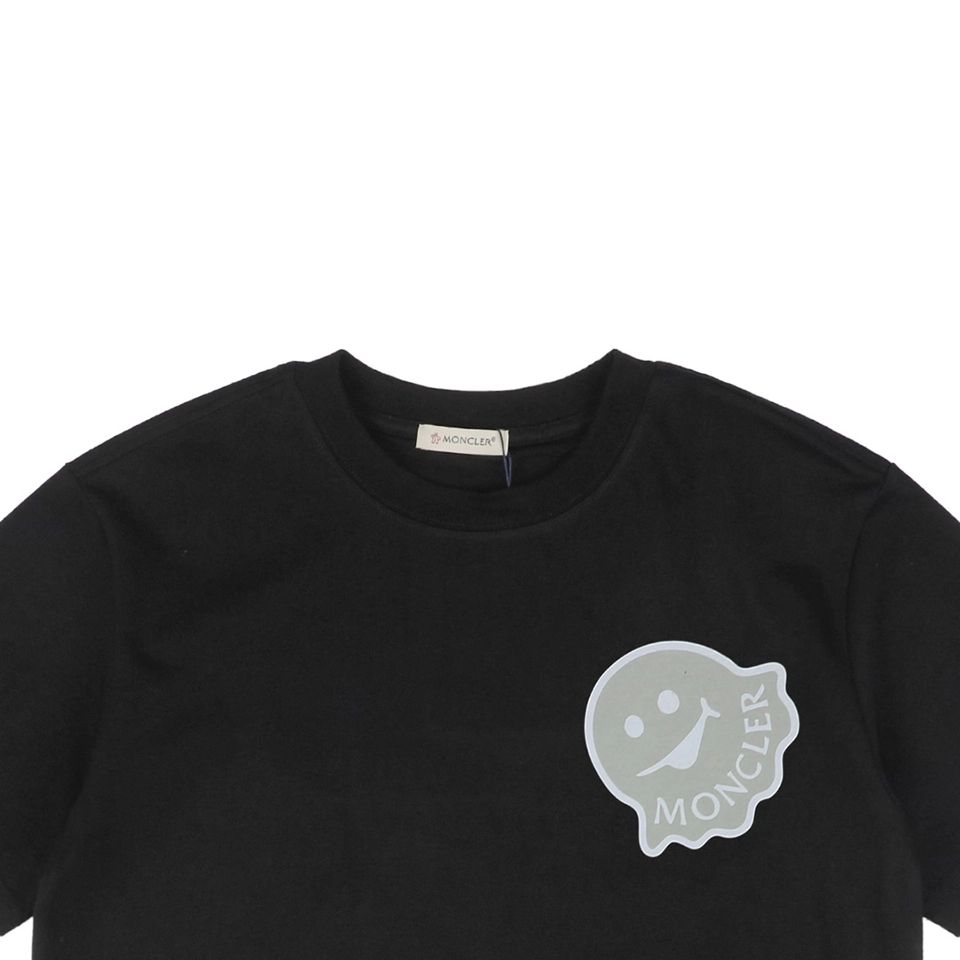 Mxxcler Ghost Patch Logo T-shirt Black