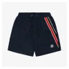 Mxxcler Side Stripe Logo Embroidery Shorts