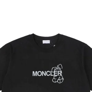 Mxxcler x Fragment Bunny Print T-shirt Black
