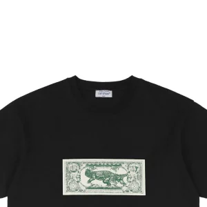 OFF-WHITE Crocodile Dollar Print T-shirt