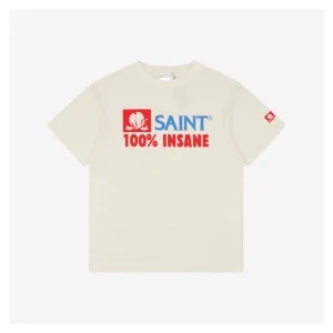 Saint Michael 100% INSANE Graphic Print T-shirt