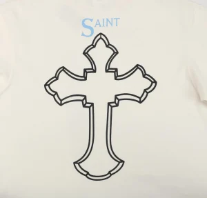 Saint Michael 2PAC Cross Portrait Print T-shirt9.jpeg