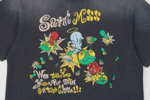 Saint Michael Devil Bee Graphic T-shirt1.jpeg