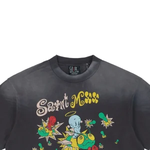 Saint Michael Devil Bee Graphic T-shirt