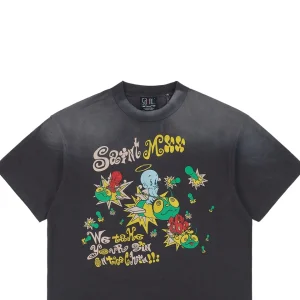 Saint Michael Devil Bee Graphic T-shirt