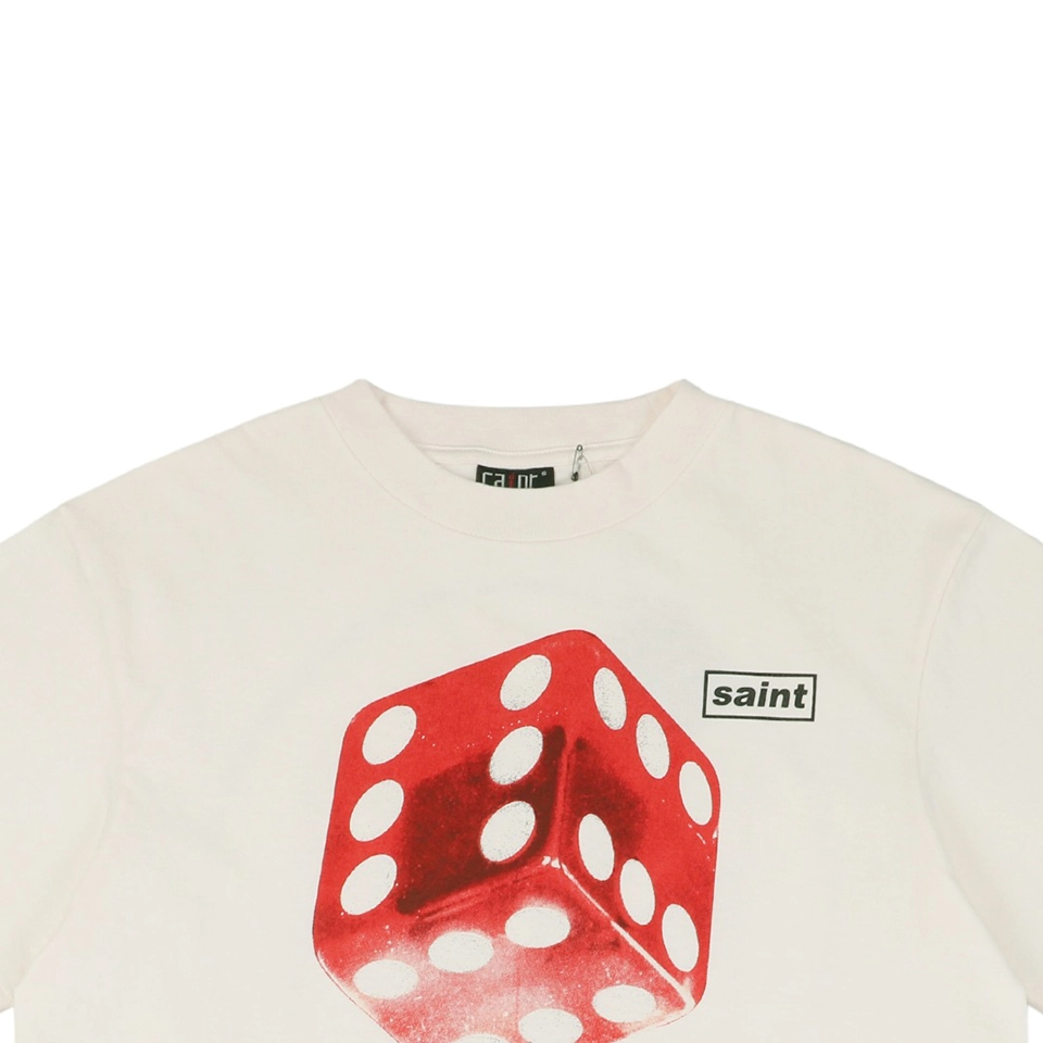 Saint Michael Dice Print T-shirt