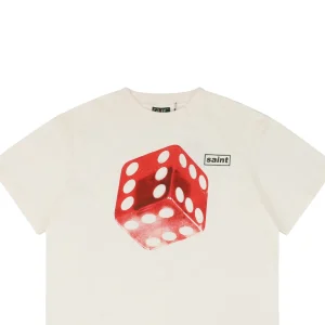 Saint Michael Dice Print T-shirt