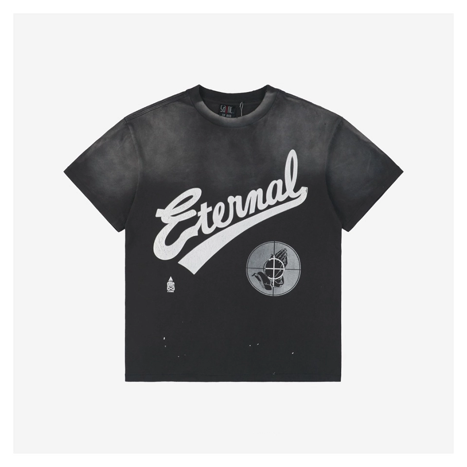 Saint Michael Eternal Praying Hands Target Graphic T-shirt