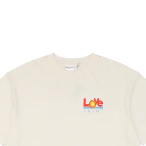 Saint Michael LOVE Graphic Print T-shirt