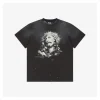 Saint Michael Luminous Jesus Crown of Thorns T-shirt