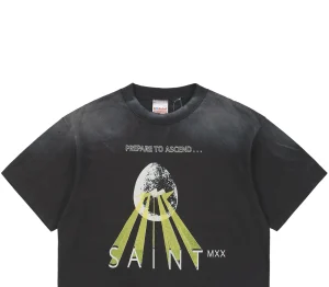 Saint Michael “Prepare to Ascend” Egg Graphic T-shirt