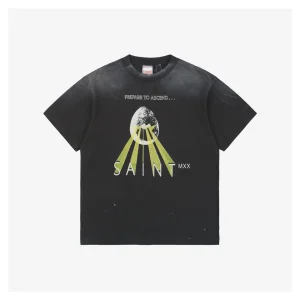 Saint Michael “Prepare to Ascend” Egg Graphic T-shirt
