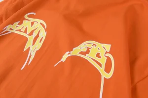 Sp5der 555 Flame Emblem Print T-shirt5