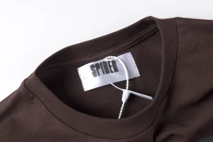 Sp5der 55555 Shadow Print T-shirt – Brown2
