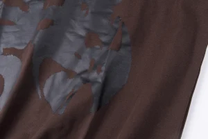 Sp5der 55555 Shadow Print T-shirt – Brown4