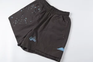Sp5der 55555 Worldwide Embroidered Starry Sky Shorts8