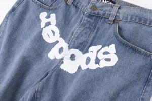 Sp5der 555555 5star Vintage Denim Shorts10