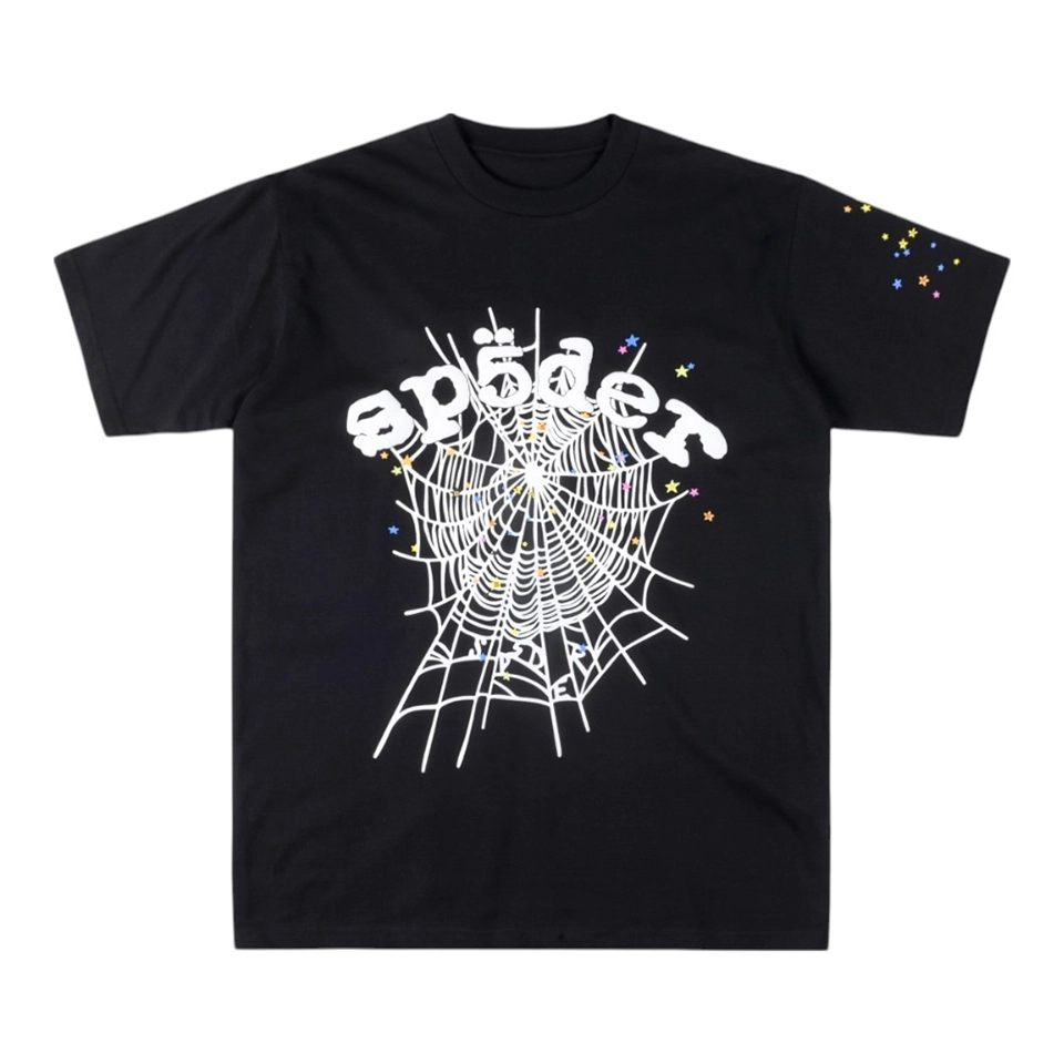 Sp5der 555555 “Phobia Web” Graphic T-shirt