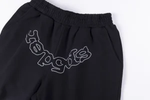 Sp5der Embroidered Logo Casual Shorts5