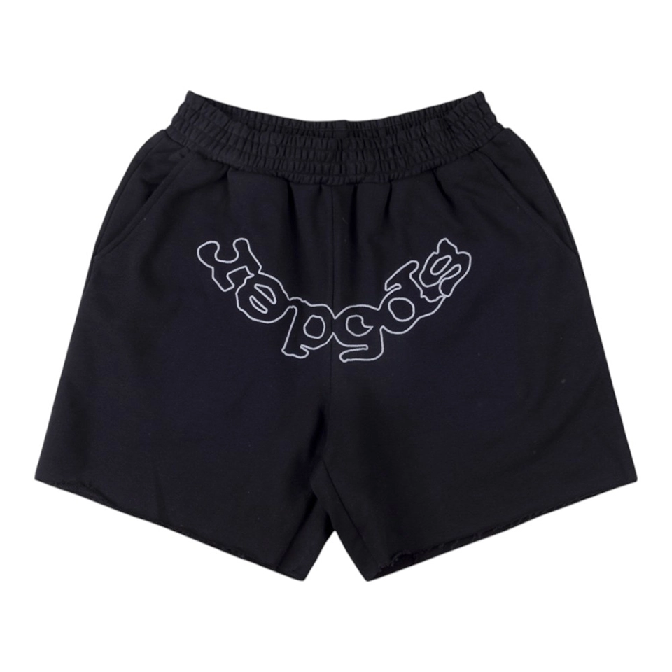 Sp5der Embroidered Logo Casual Shorts