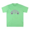 Sp5der Green Star Logo Worldwide Graphic T-shirt
