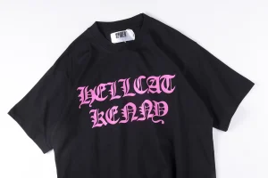 Sp5der Hellcat Kenny Gothic Font T-shirt1