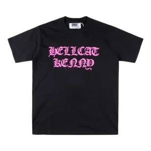 Sp5der Hellcat Kenny Gothic Font T-shirt