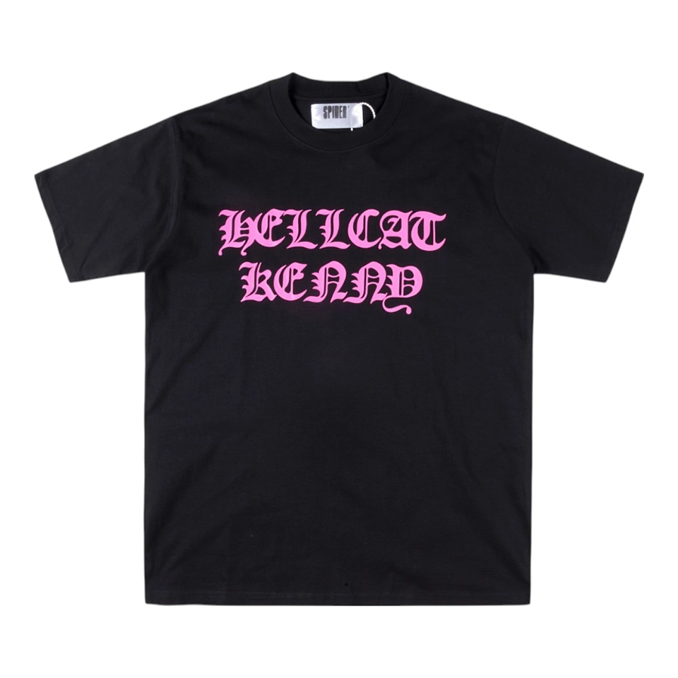 Sp5der Hellcat Kenny Gothic Font T-shirt