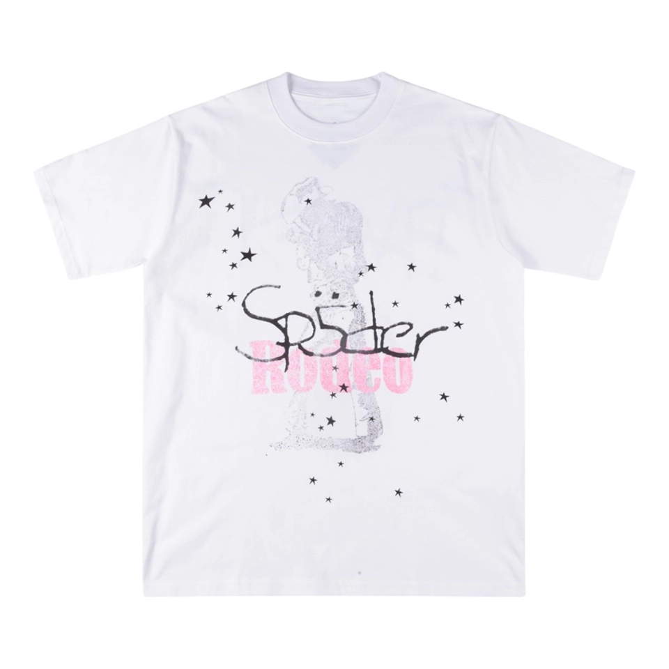 Sp5der Rodeo Cowboy Graphic T-shirt