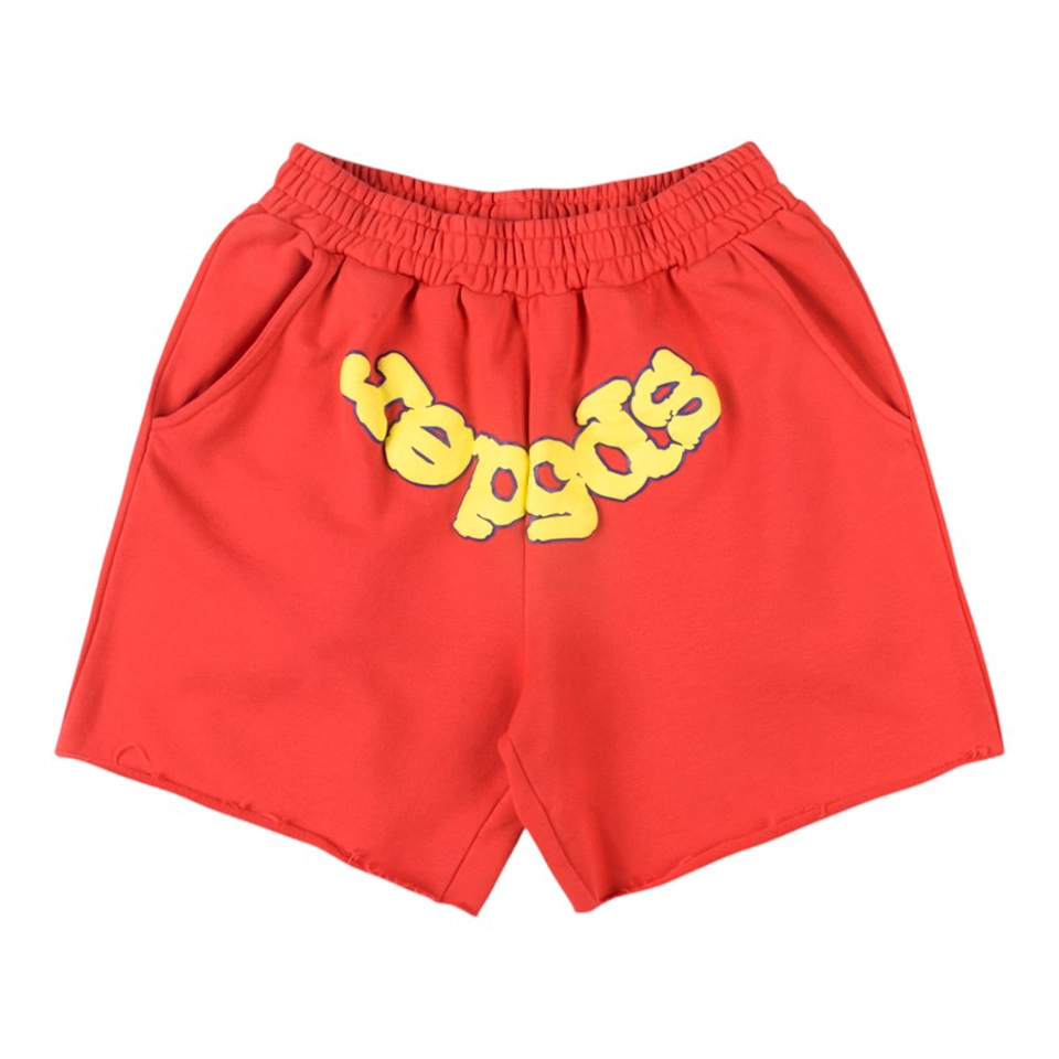 Sp5der Worldwide 555555 Foam Printed Shorts