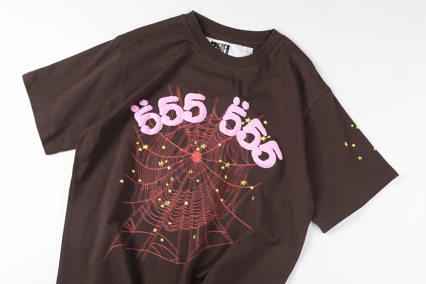 Sp5der Worldwide 555555 Web Print T-shirt4