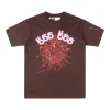 Sp5der Worldwide 555555 Web Print T-shirt