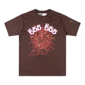 Sp5der Worldwide 555555 Web Print T-shirt