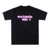 Sp5der “Worldwide Web” Graphic T-shirt (Black/Yellow)