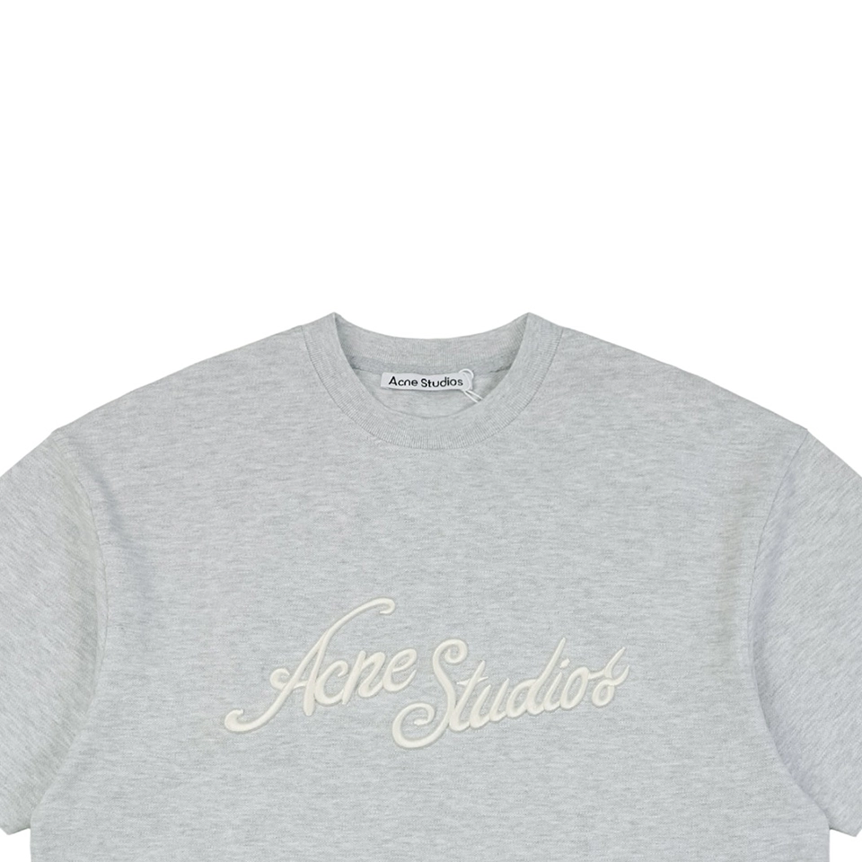 Acne Studios Raised Embroidered Logo T-shirt