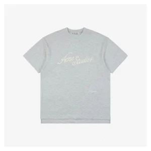 Acne Studios Raised Embroidered Logo T-shirt