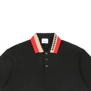 BBry Logo Collar Embroidered Polo T-shirt