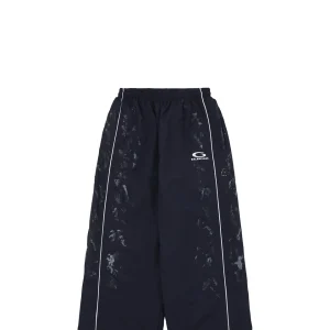 Balenciaga Circle Logo Distressed Dye Pants