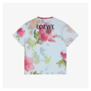 L All-Over Floral Print T-shirt