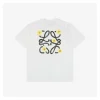 L Daisy Logo Print T-shirt (White/Black)
