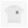 L Multicolor Anagram Grid Graphic T-shirt (White/Black)